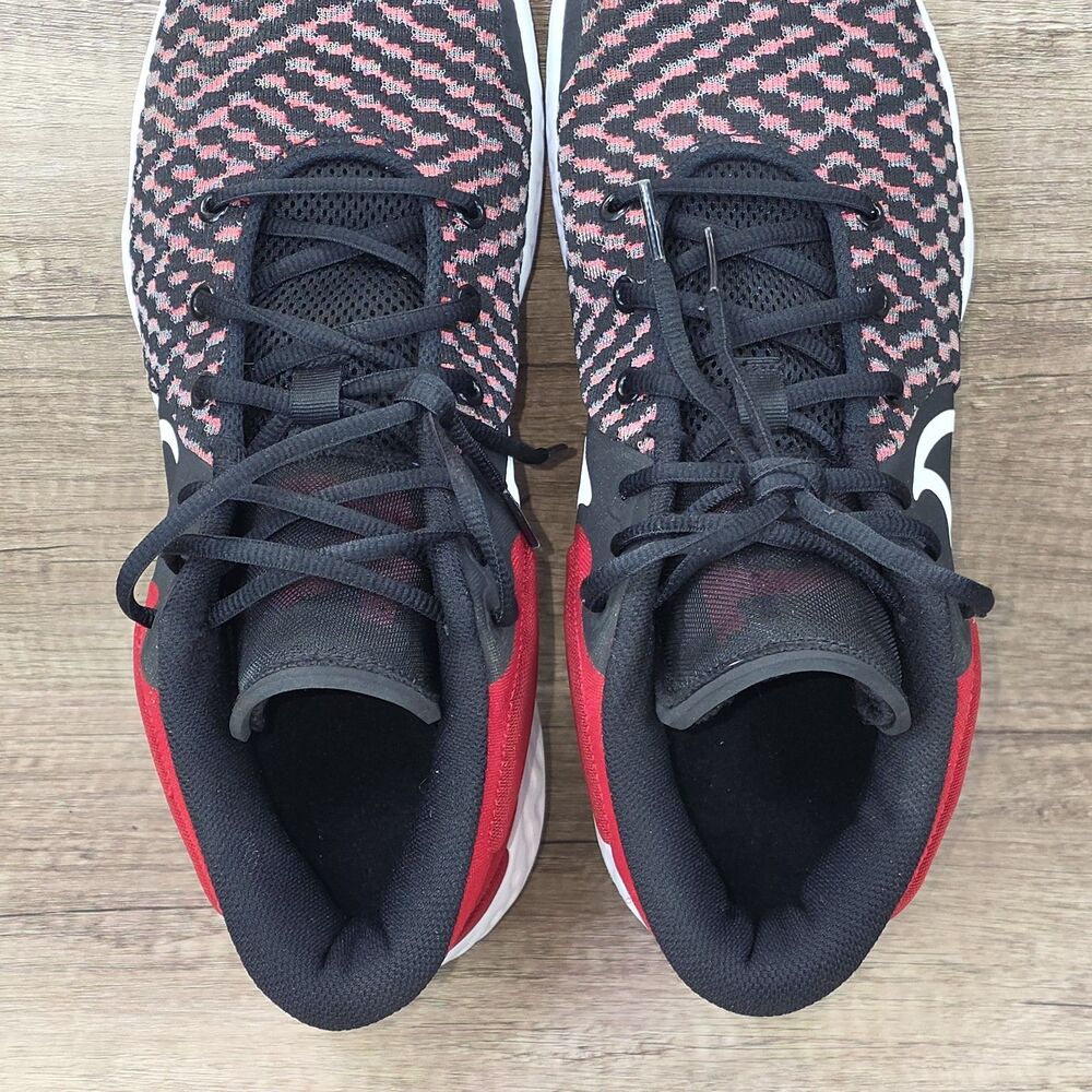 Nike KD Trey 5 VIII Bred Men's Size 11 Black Red Basketball Shoes CK2090-002 - Picture 8 of 10